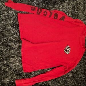 Volcom Red Graphic Long Sleeve